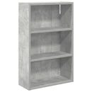 vidaXL Fürdőszobai faliszekrény Beton Szürke 40 x 16 x 62,5 cm