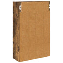 vidaXL Fürdőszobai faliszekrény Füstölt Tölgy 40 x 16 x 62,5 cm