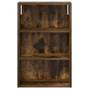 vidaXL Fürdőszobai faliszekrény Füstölt Tölgy 40 x 16 x 62,5 cm