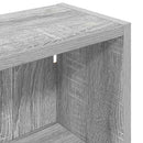 vidaXL Fürdőszobai faliszekrény Szürke Sonoma 40 x 16 x 62,5 cm