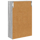 vidaXL Fürdőszobai faliszekrény Szürke Sonoma 40 x 16 x 62,5 cm