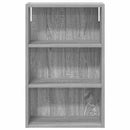 vidaXL Fürdőszobai faliszekrény Szürke Sonoma 40 x 16 x 62,5 cm