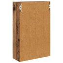 vidaXL Fürdőszobai faliszekrény Öreg fa 40 x 16 x 62,5 cm Mérnöki fa
