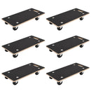 vidaXL Szállító Targonca 6 pcs Szürke Furnér