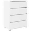 vidaXL Tároló szekrények Fehér 80 x 48 x 105 cm Faanyag