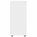 vidaXL Tároló szekrények Fehér 80 x 48 x 105 cm Faanyag