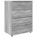 vidaXL Tároló szekrények Szürke Sonoma 80 x 48 x 105 cm Faanyag