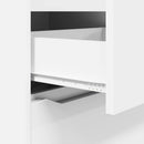 vidaXL Tároló szekrények Fehér 60 x 48 x 105 cm Faanyag
