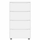vidaXL Tároló szekrények Fehér 60 x 48 x 105 cm Faanyag