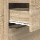 vidaXL Tároló szekrények Sonoma tölgy 60 x 48 x 105 cm Faanyag