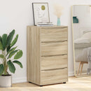 vidaXL Tároló szekrények Sonoma tölgy 60 x 48 x 105 cm Faanyag