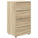 vidaXL Tároló szekrények Sonoma tölgy 60 x 48 x 105 cm Faanyag