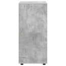 vidaXL Tároló szekrények Beton Szürke 60 x 48 x 105 cm Faanyag