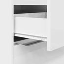 vidaXL Tároló szekrények Magas Fényű Fehér 60 x 48 x 105 cm Faanyag