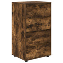 vidaXL Tároló szekrények Füstölt tölgy 60 x 48 x 105 cm Faanyag