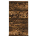 vidaXL Tároló szekrények Füstölt tölgy 60 x 48 x 105 cm Faanyag