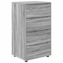 vidaXL Tároló szekrények Szürke Sonoma 60 x 48 x 105 cm Faanyag