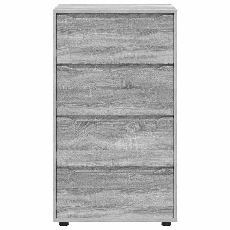 vidaXL Tároló szekrények 2 pcs Szürke Sonoma 60 x 48 x 105 cm Faanyag