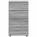 vidaXL Tároló szekrények Szürke Sonoma 60 x 48 x 105 cm Faanyag