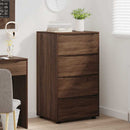 vidaXL Tároló szekrények 2 pcs Barna Tölgy 60 x 48 x 105 cm Faanyag