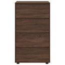 vidaXL Tároló szekrények 2 pcs Barna Tölgy 60 x 48 x 105 cm Faanyag