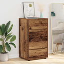 vidaXL Tároló szekrények Öreg fa 60 x 48 x 105 cm Faanyag