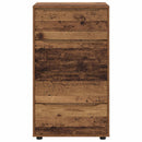 vidaXL Tároló szekrények Öreg fa 60 x 48 x 105 cm Faanyag