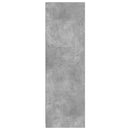 vidaXL Ruhásszekrény Beton Szürke 79,5 x 49 x 156 cm Mérnöki fa