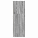 vidaXL Fürdőszoba Székény Szürke Sonoma 79,5 x 49 x 156 cm Faanyag