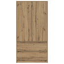 vidaXL Fürdőszoba Székény Artisan tölgy 79,5 x 49 x 156 cm Faanyag