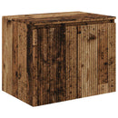 vidaXL Fürdőszobai Szekrény Szett 5 db Antik Fa Szerelt Fa