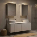 vidaXL Fürdőszobai Szekrény Szett 5 db Fehér Szerelt Fa