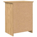 vidaXL Éjjeliszekrény fiókkal BODO Méz barna 53 x 38,5 x 67 cm Faanyag