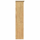 vidaXL Könyvszekrény BODO Méz barna 82 x 40 x 173 cm Faanyag