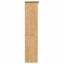 vidaXL Könyvszekrény BODO Méz barna 82 x 40 x 173 cm Faanyag