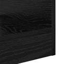 vidaXL Végasztal 2 pcs Fekete tölgy 30,5 x 30 x 45 cm Faanyag