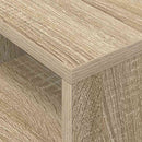 vidaXL Végasztal Sonoma tölgy 30,5 x 30 x 45 cm Szerelt Fa
