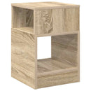 vidaXL Végasztal Sonoma tölgy 30,5 x 30 x 45 cm Szerelt Fa