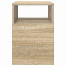 vidaXL Végasztal Sonoma tölgy 30,5 x 30 x 45 cm Szerelt Fa