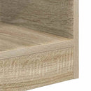 vidaXL Végasztal 2 pcs Sonoma tölgy 30,5 x 30 x 45 cm Faanyag
