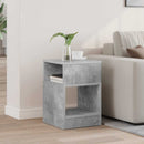 vidaXL Végasztal Beton Szürke 30,5 x 30 x 45 cm Faanyag