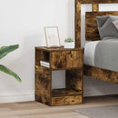 vidaXL Végasztal 2 pcs Füstölt tölgy 30,5 x 30 x 45 cm Faanyag