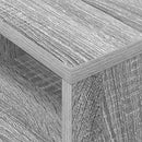 vidaXL Végasztal Szürke Sonoma 30,5 x 30 x 45 cm Faanyag