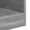 vidaXL Végasztal 2 pcs Szürke Sonoma 30,5 x 30 x 45 cm Faanyag