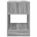 vidaXL Végasztal 2 pcs Szürke Sonoma 30,5 x 30 x 45 cm Faanyag