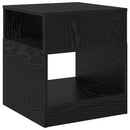 vidaXL Végasztal Fekete tölgy 40,5 x 40 x 45 cm Faanyag