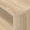 vidaXL Végasztal 2 pcs Sonoma tölgy 40,5 x 40 x 45 cm Faanyag