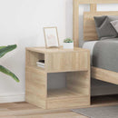 vidaXL Végasztal 2 pcs Sonoma tölgy 40,5 x 40 x 45 cm Faanyag