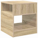 vidaXL Végasztal 2 pcs Sonoma tölgy 40,5 x 40 x 45 cm Faanyag