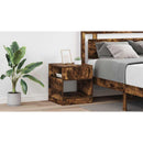 vidaXL Végasztal 2 pcs Füstölt tölgy 40,5 x 40 x 45 cm Faanyag